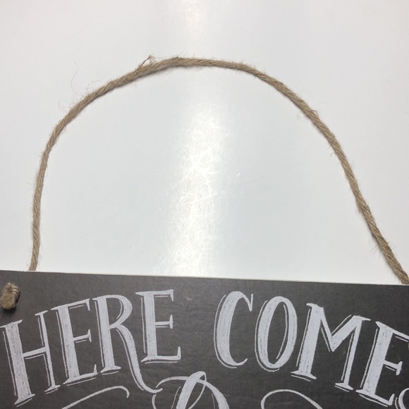 Primitives by Kathy Here Comes the Bride sign - Picture 3 of 7